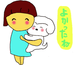 Bichon Frise Sticker part1 sticker #12860825