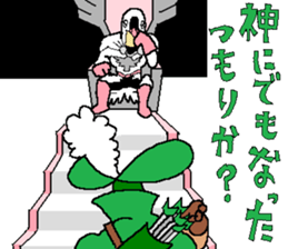 Grande the avenging gentleman thief sticker #12860924