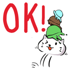 Aisukyatto Sticker sticker #12861620