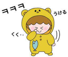 Kigurumi! HELLO BABY! sticker #12861780