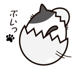 cat-egg sticker #12861815