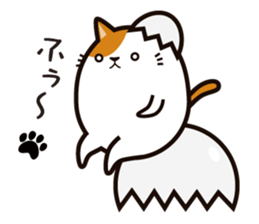cat-egg sticker #12861833