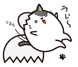 cat-egg sticker #12861834