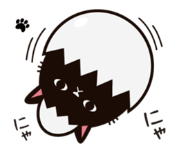 cat-egg sticker #12861836