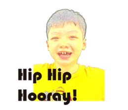 Yellow Boy The Playful sticker #12862199