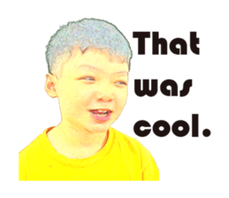 Yellow Boy The Playful sticker #12862206