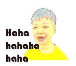 Yellow Boy The Playful sticker #12862207