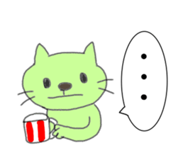 Squirrel&Cat sticker #12862550