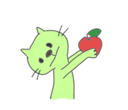 Squirrel&Cat sticker #12862559