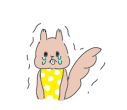 Squirrel&Cat sticker #12862561