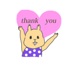 Squirrel&Cat sticker #12862578