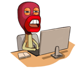 burning Match sticker #12862704