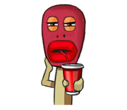 burning Match sticker #12862733