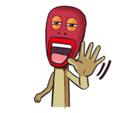 burning Match sticker #12862737