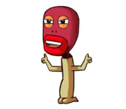 burning Match sticker #12862740