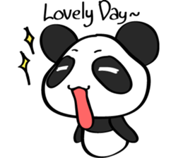 Pink Panda [Eng & Kor] sticker #12862869