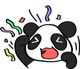 Pink Panda [Eng & Kor] sticker #12862879