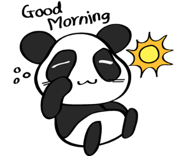 Pink Panda [Eng & Kor] sticker #12862883