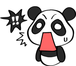 Pink Panda [Eng & Kor] sticker #12862884