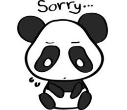 Pink Panda [Eng & Kor] sticker #12862885
