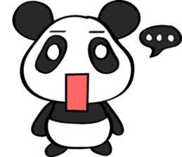 Pink Panda [Eng & Kor] sticker #12862886