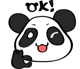 Pink Panda [Eng & Kor] sticker #12862893