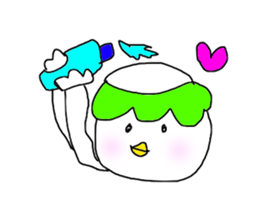 I hate rain sticker #12863186