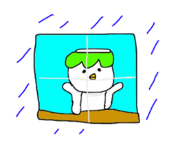 I hate rain sticker #12863187