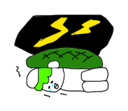 I hate rain sticker #12863216