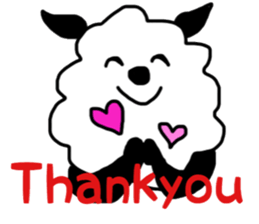 rabbit&sheep sticker #12863508