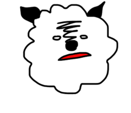 rabbit&sheep sticker #12863512