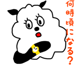 rabbit&sheep sticker #12863518