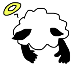 rabbit&sheep sticker #12863521