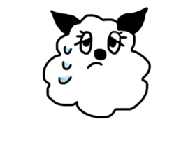 rabbit&sheep sticker #12863523