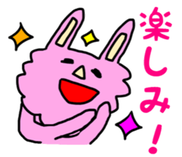 rabbit&sheep sticker #12863528