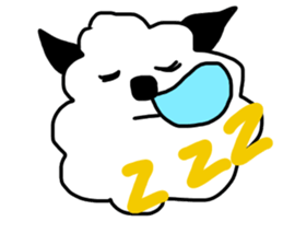 rabbit&sheep sticker #12863531