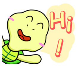 Vitality turtle adventure every day sticker #12863590