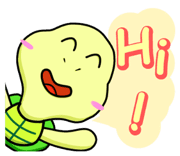 Vitality turtle adventure every day sticker #12863590