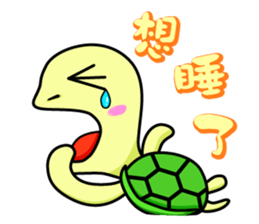 Vitality turtle adventure every day sticker #12863598