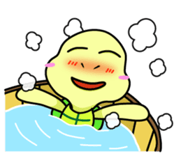 Vitality turtle adventure every day sticker #12863604