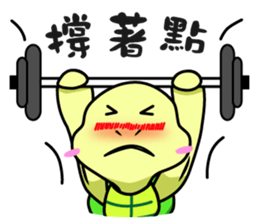 Vitality turtle adventure every day sticker #12863611