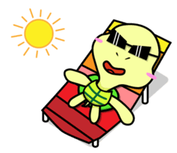 Vitality turtle adventure every day sticker #12863617
