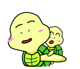 Vitality turtle adventure every day sticker #12863620