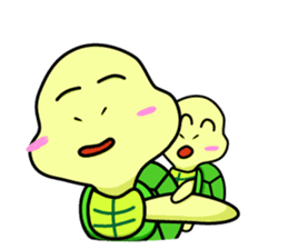 Vitality turtle adventure every day sticker #12863620