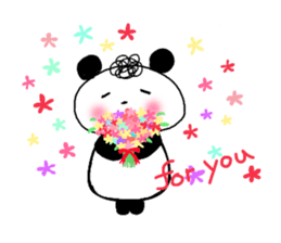 Natural Perm Panda 3 sticker #12863822