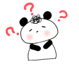 Natural Perm Panda 3 sticker #12863830