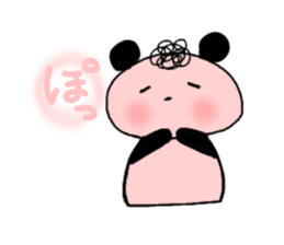 Natural Perm Panda 3 sticker #12863844