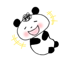 Natural Perm Panda 3 sticker #12863846