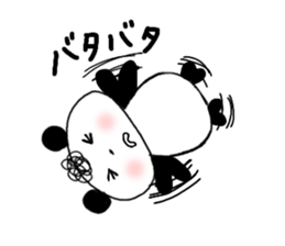 Natural Perm Panda 3 sticker #12863848