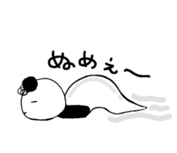 Natural Perm Panda 3 sticker #12863852